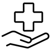 Pflegt während es wirkt icon